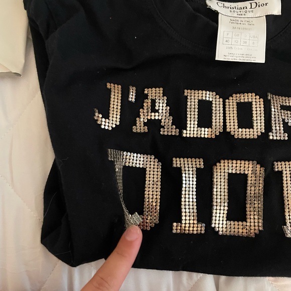 Jadore Dior Vintage Top - Picture 3 of 6